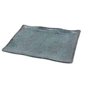 פלטה מלבנית טורקיז מלמין ANTIK 44.6X32.5  A25-BL