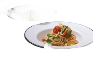 צלחת פסטה מלמין 20 ס"מ B&W 13870-08