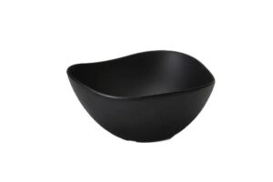 קערה משולשת 29 ס"מ מלמין שחור BUFFET