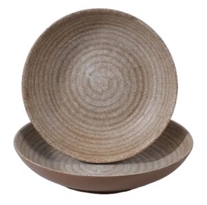 צלחת עמוקה מלמין 23.3X4.8 ס"מ BROWN