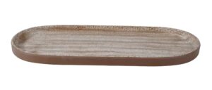 פלטה מלבנית מלמין 28.8X1.8 ס"מ BROWN