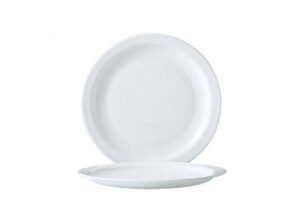 צלחת 23.5 ס"מ הוטל לבן***57975