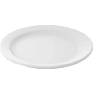 צלחת מנה עיקרית 26 ס"מ שוהם- לבן***32032680100