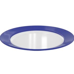 רובי צלחת מקושטת 26 ס'מ - כחולה***31312610800