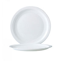 צלחת 25.8 ס"מ הוטל לבן059943***059943