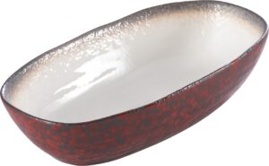 קערה אובלית צים פורצלן 23 ס"מ אטלנטי 60823807