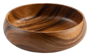 קערה לסלט עץ מלא 25X7.5 ס"מ 17622043