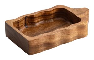 כלי מלבני עץ 25X15X5 ס"מ**17623023