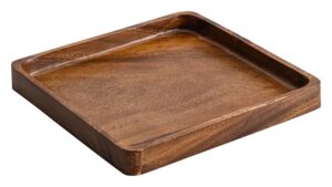 פלטה מרובע עץ 30X3.5 ס"מ**17623242