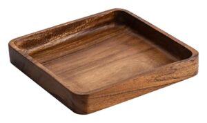 פלטה מרובע עץ 25X3.5 ס"מ**17623243