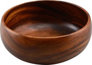 קערה לסלט עץ מלא 26X10 ס'מ***10000841