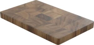 קרש חיתוך בוצ'ר עץ חום 40X23X3 ס'מ***10MP294A