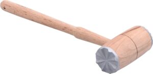 פטיש שניצל עץ בוק ראש אלומיניום 32ס"מ***18805010