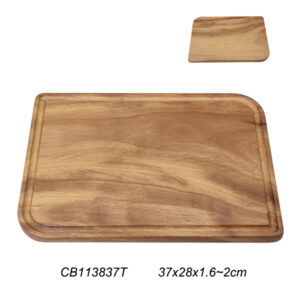 קרש עץ  37X28X2 ס"מ טיק