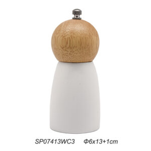 מטחנת פלפל 13 ס"מ לבן