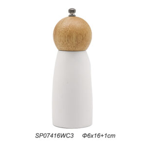 מטחנת פלפל 16 ס"מ לבן