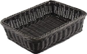 סלסלה מלבנית שחור 36*27*10***18723009