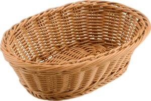 סלסלה אובלית טבעי 23X15X7***18714072