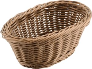 סלסלה אובלית אפור 19X12X7 ס'מ***18754006