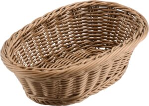 סלסלה אובלית אפור 23X15X7 ס'מ***18754072