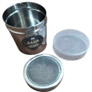 מלחייה נירוסטה רשת בלי ידית