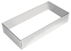 מסגרת מלבנית 25X8 גובה 2.5 ס"מ נירוסטה STFR2582.5