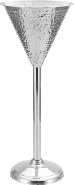 דלי לשמפניה עם רגל ניר מרוקע***13601028