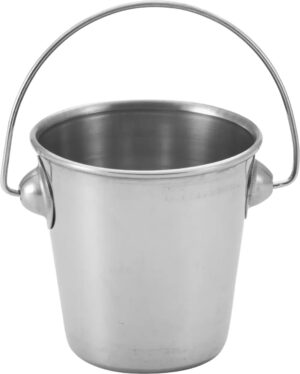 דלי נירוסטה 6.5X6.5 ס'מ***13603003