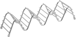 מתקן פיתה 3 חריצים נירוסטה 24X6X5 ס'מ***13603403