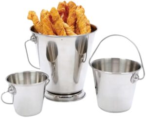 דלי נירוסטה 13X13 ס"מ***10015021