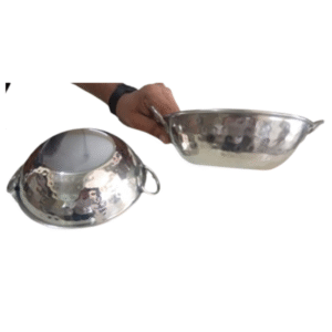 קערית קדי מרוקע 19 ס"מ נירוסטה