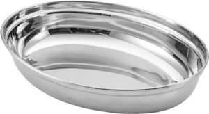 כלי הגשה אובלי נירוסטה 19X14 ס'מ***13607319