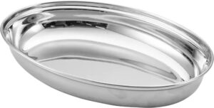 כלי הגשה אובלי נירוסטה 2.5X18 ס'מ***13607326