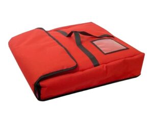 תיק לפיצה גדול עד 4 קרטונים אדום***10145