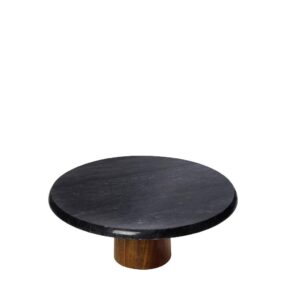 מעמד רגל לעווגה 30 ס"מ שיש כהה