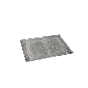 מגש אלומיניום מעוטר 26X17 ס"מ מלבן PANDORA