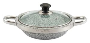 סיר אבן עם מסרגת נירוסטה 22X6 ס"מ