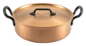 סיר 3 שכבות נירוסטה- אלומיניום- נחושת 28X9 ס"מ