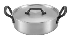 סיר 3 שכבות נירוסטה- אלומיניום- נירוסטה 20X7 ס"מ**13691620