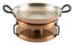 מעמד נירוסטה ציפוי נחושת 30X12 ס"מ