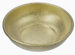 קערית זהב 7.7X2.3 ס"מ וינטיג'