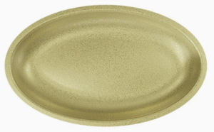 מגש אובלי זהב 30X18.2 ס"מ וינטיג'