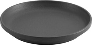 צלחת נערמת פורצלן אפור 25 ס'מ***80722650