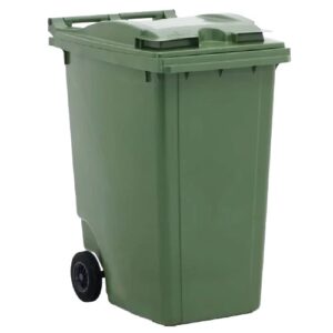 עגלה אשפה 360 ליטר ירוק