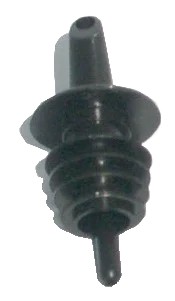 פיית מזיגה/פורר פלסטיק שחור 1/12***30316