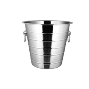 דלי שמפניה עם טבעות נירוסטה