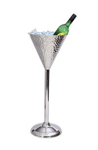 מעמד לשמפנייה נירוסטה 69 ס"מ משולש