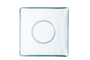 תחתית מרובעת שקופה 13X13***e3719