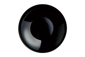 צלחת עמוקה 26 ס"מ אבולושן שחור***p1141