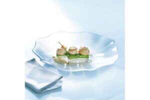 צלחת 33 ס"מ פרש שקוף***r0714